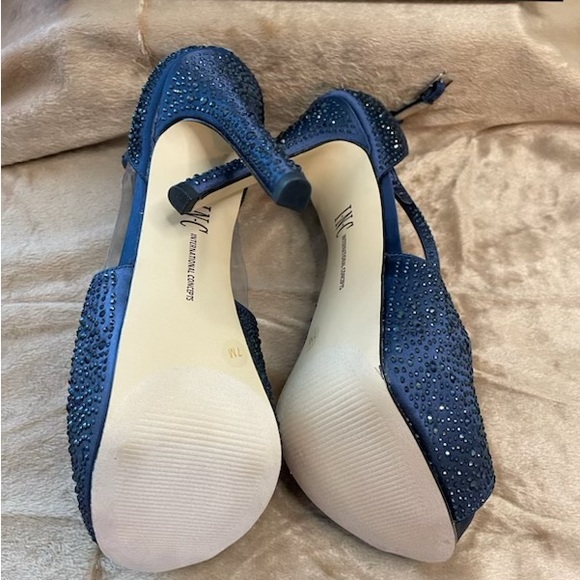 INC International Concepts Melvie2nvy Eclipse Heels - Picture 3 of 3